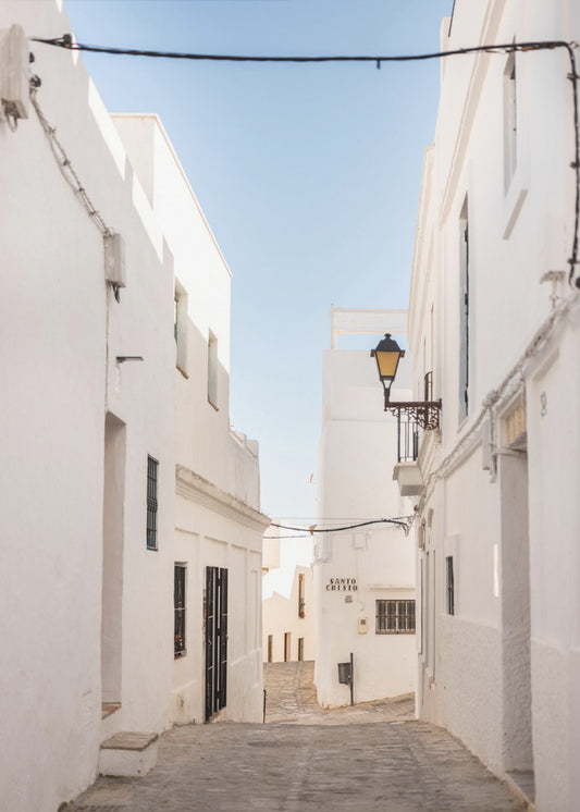 The White town of Vejer de La Frontera | Canvas