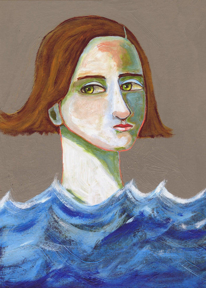 The Swimmer | Canvas