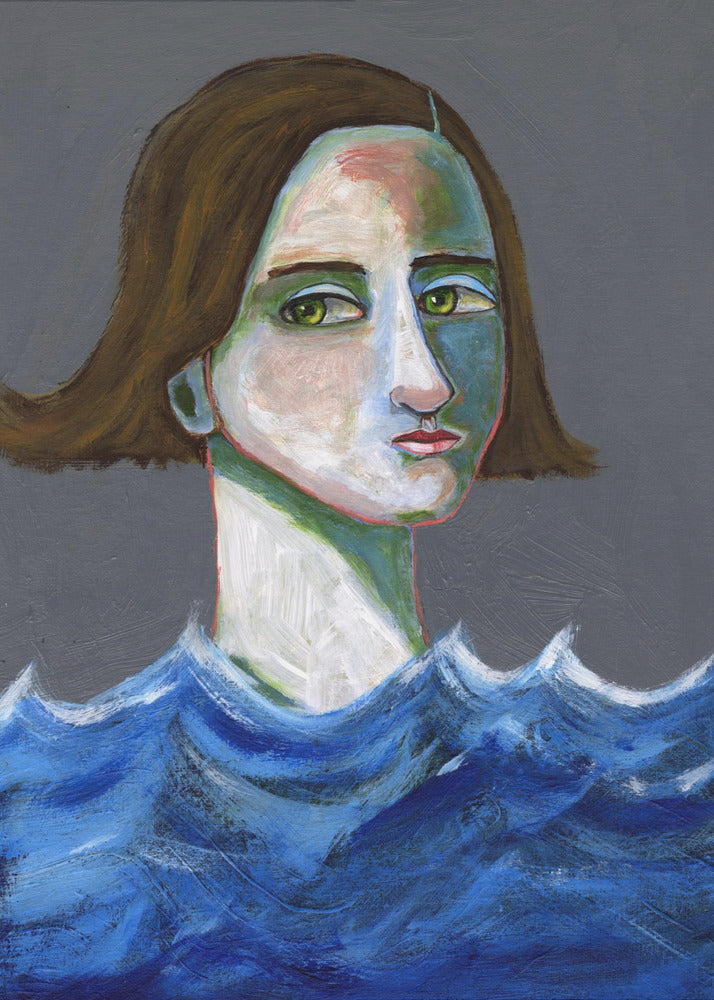 The Swimmer | Canvas