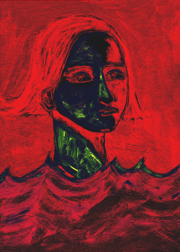 The Swimmer Red | Poster