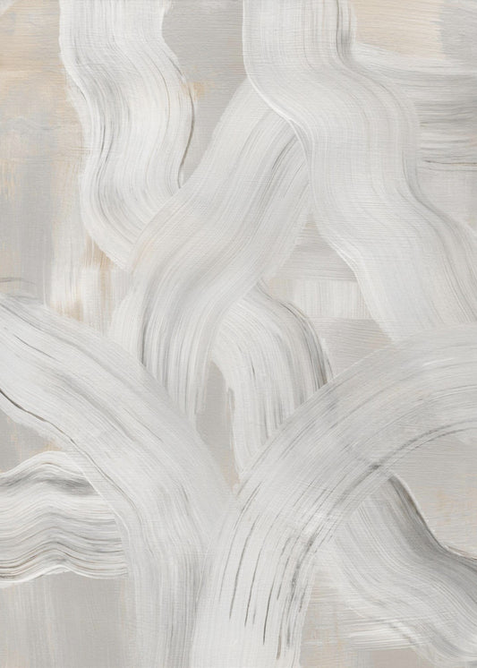 Abstract Brush Strokes 126 | Canvas