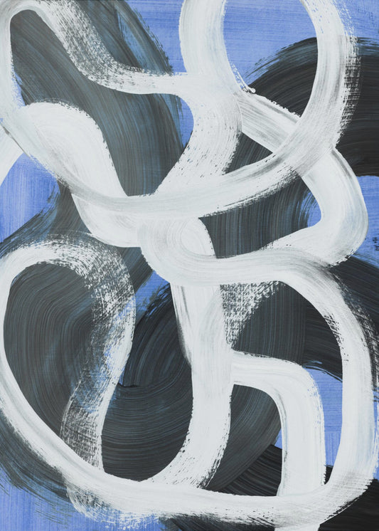 Abstract Brush Strokes 127 | Canvas