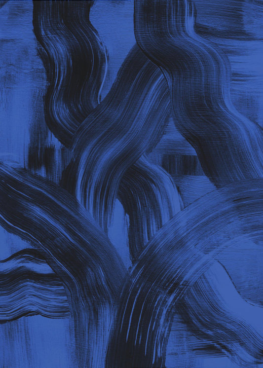 Abstract Brush Strokes 126X | Canvas