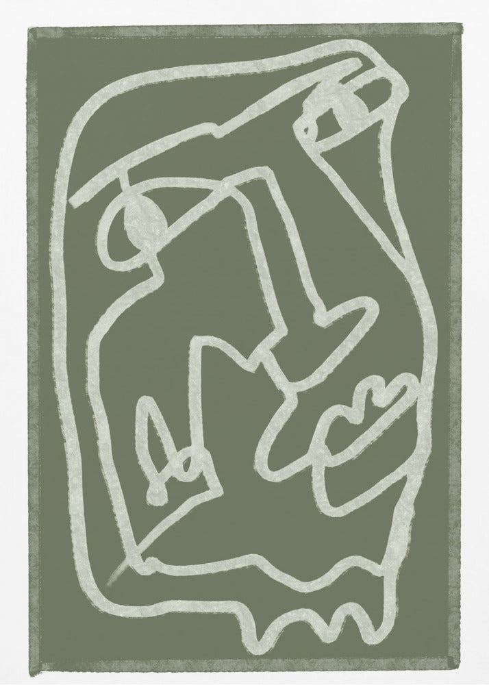 Green abstract | Poster