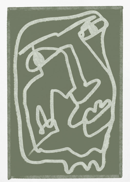 Green abstract | Poster