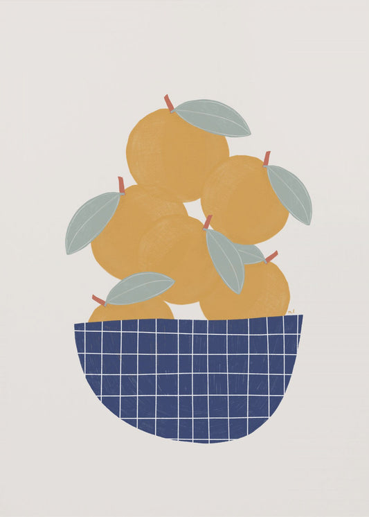 Bowl of Oranges | Poster