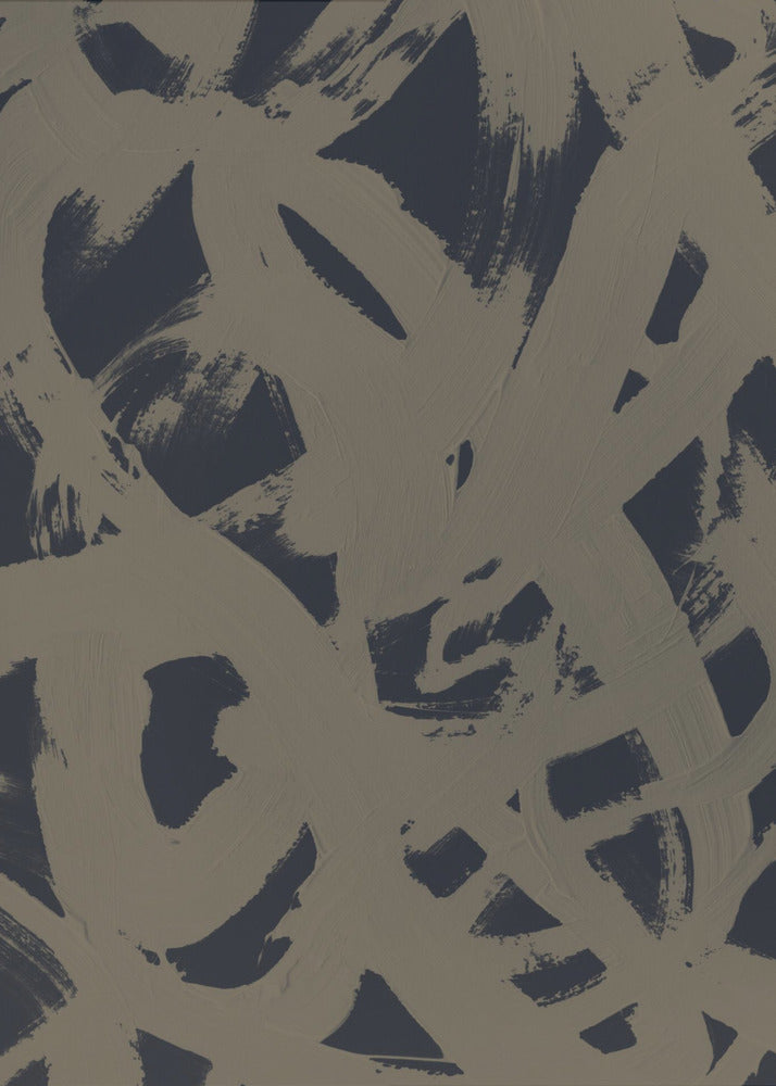 Abstract Brush Strokes 399Y | Canvas