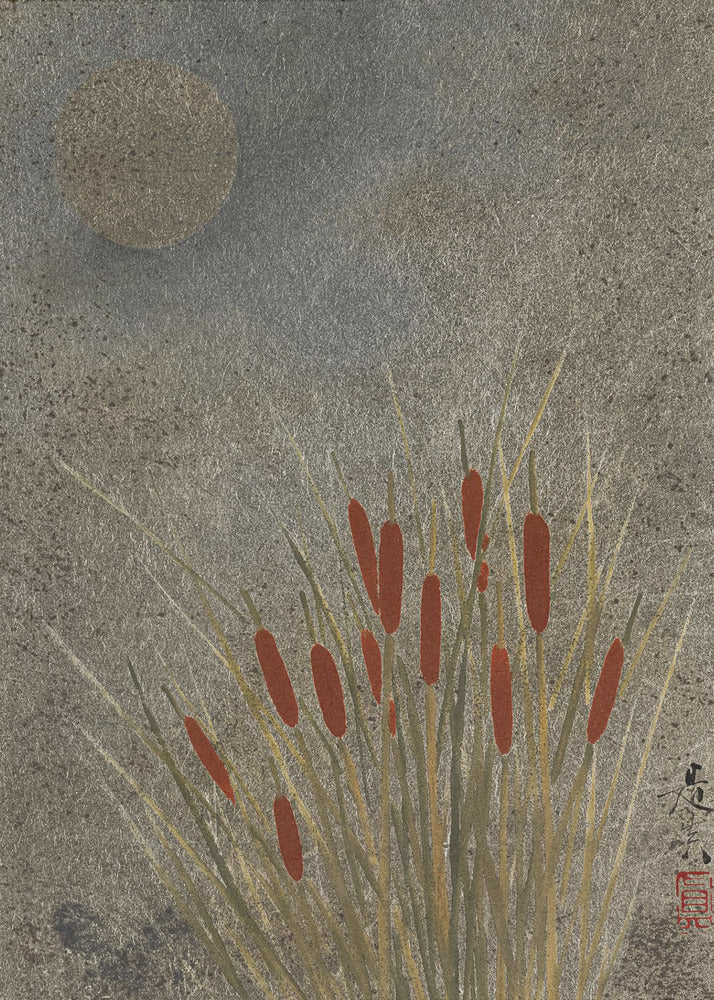 Japanese Grass Field At Night (1807–1891) Full | Canvas