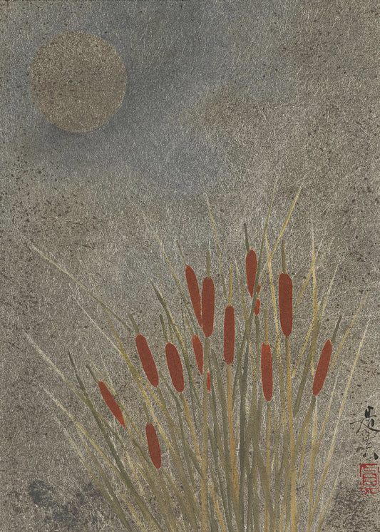 Japanese Grass Field At Night (1807–1891) Full | Canvas