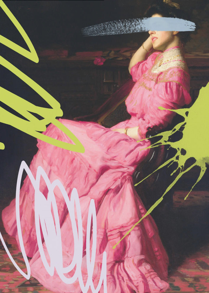 Alteredpinkdress2 | Canvas