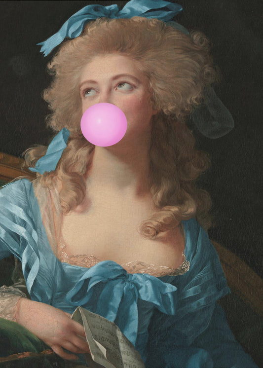 Bubblegumblue Ratioiso | Canvas