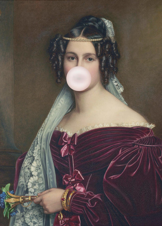 Bubblegumcrescentia Ratioiso | Canvas