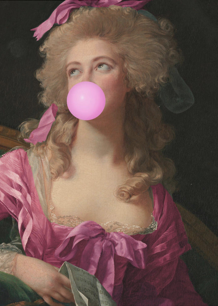 Bubblegummadame Pink Copy 2 | Canvas