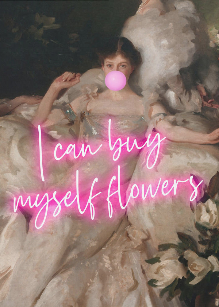 Buymyselfflowers6 Ratioiso | Canvas