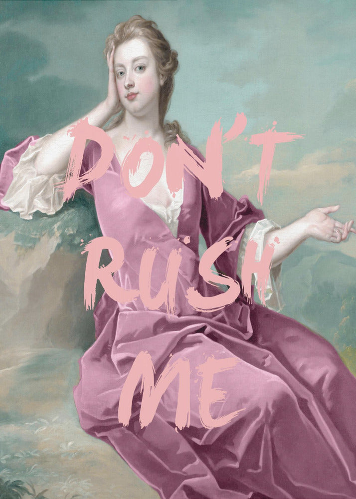 Dontrushmepink Ratio2x3 | Canvas