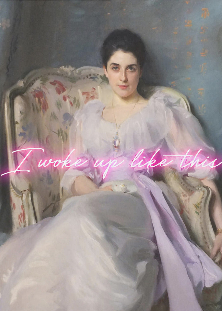 Neonwokeuplikethis3 Ratioiso | Canvas