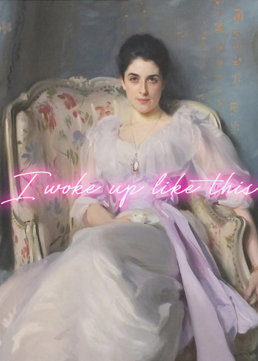 Neonwokeuplikethis3 Ratioiso | Canvas