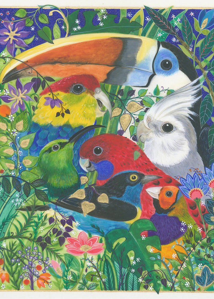 Paradise Birds | Canvas