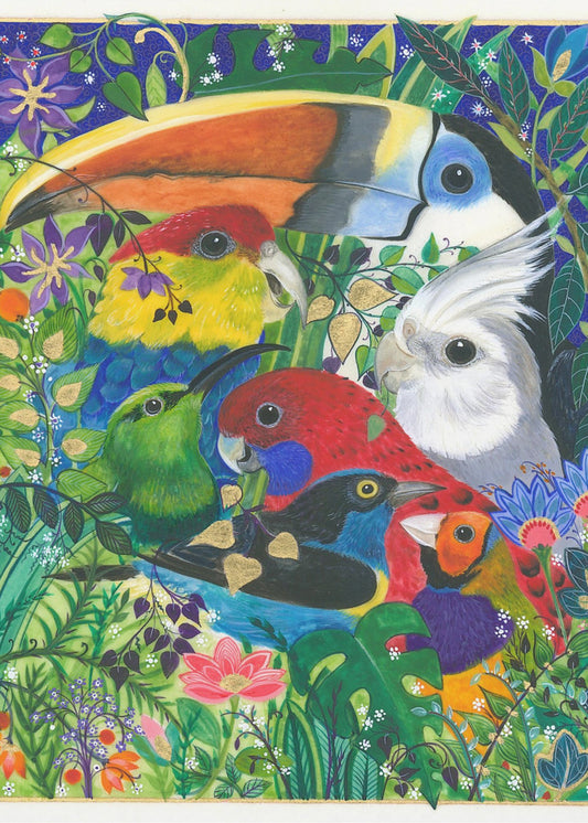 Paradise Birds | Canvas