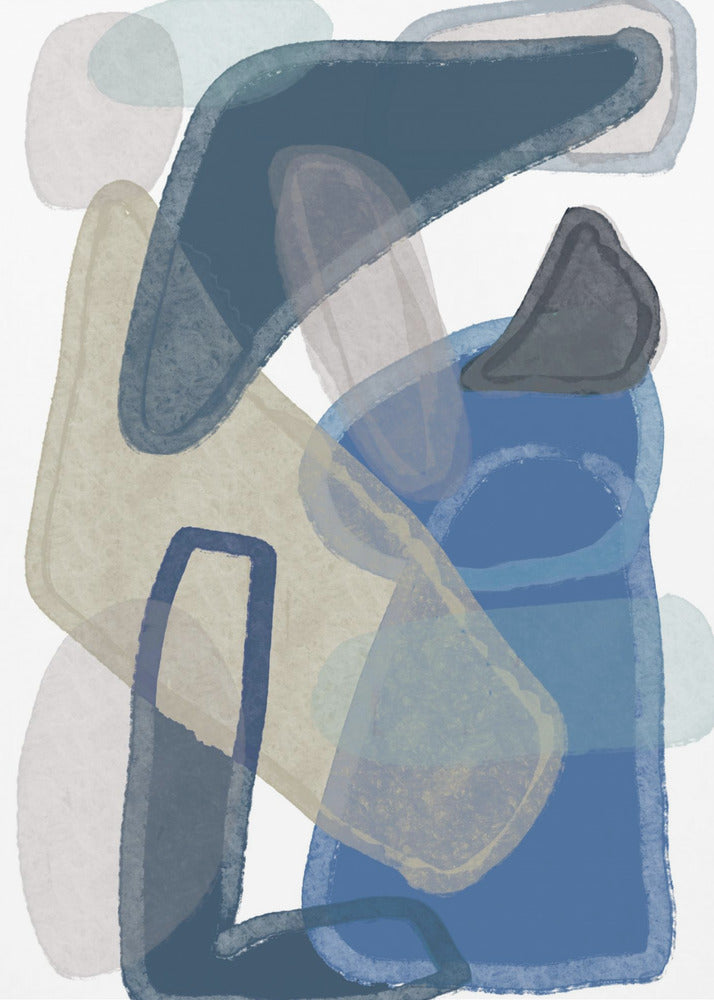 Blue Abstract | Poster