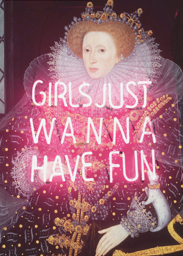 Queenelizabethneon Ratioiso | Canvas