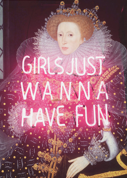 Queenelizabethneon Ratioiso | Canvas