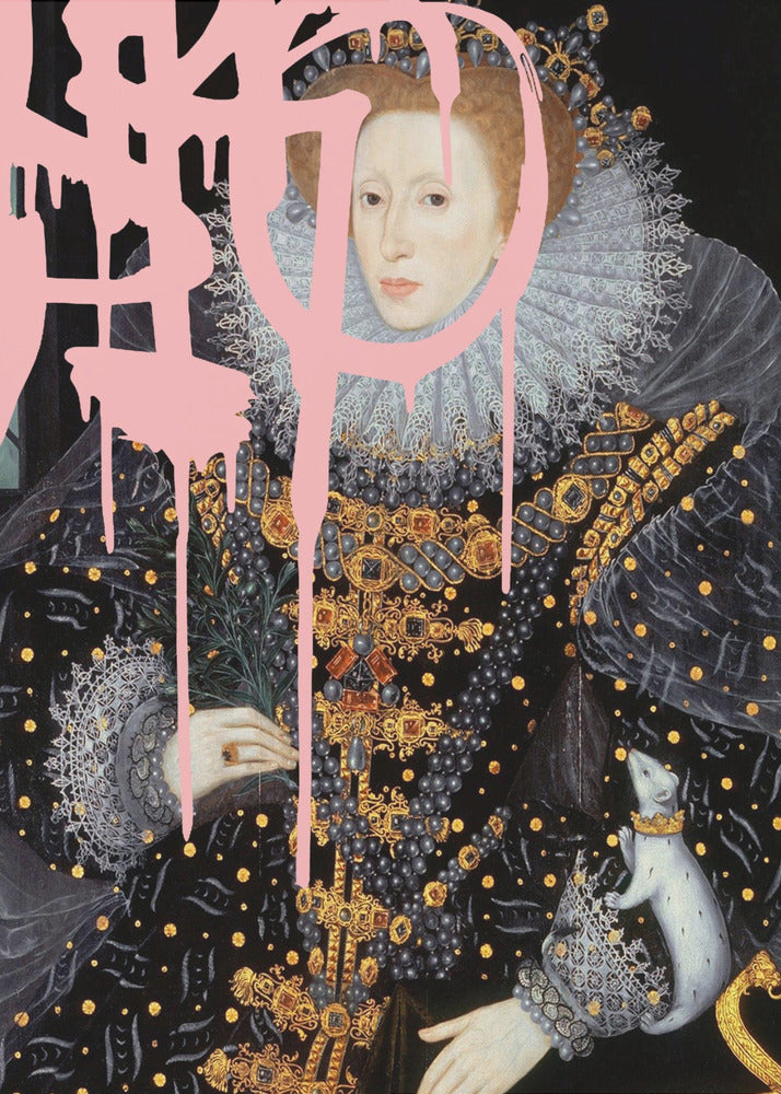 Elizabethpaintpink Ratio2x3 | Poster