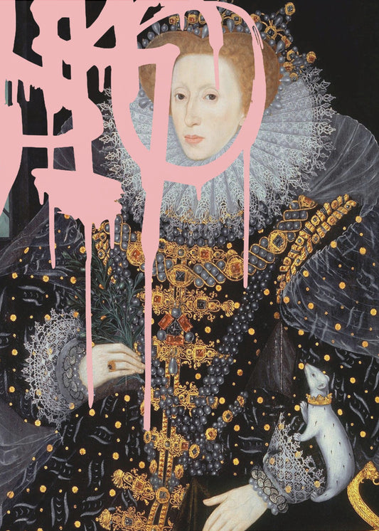 Elizabethpaintpink Ratio2x3 | Poster