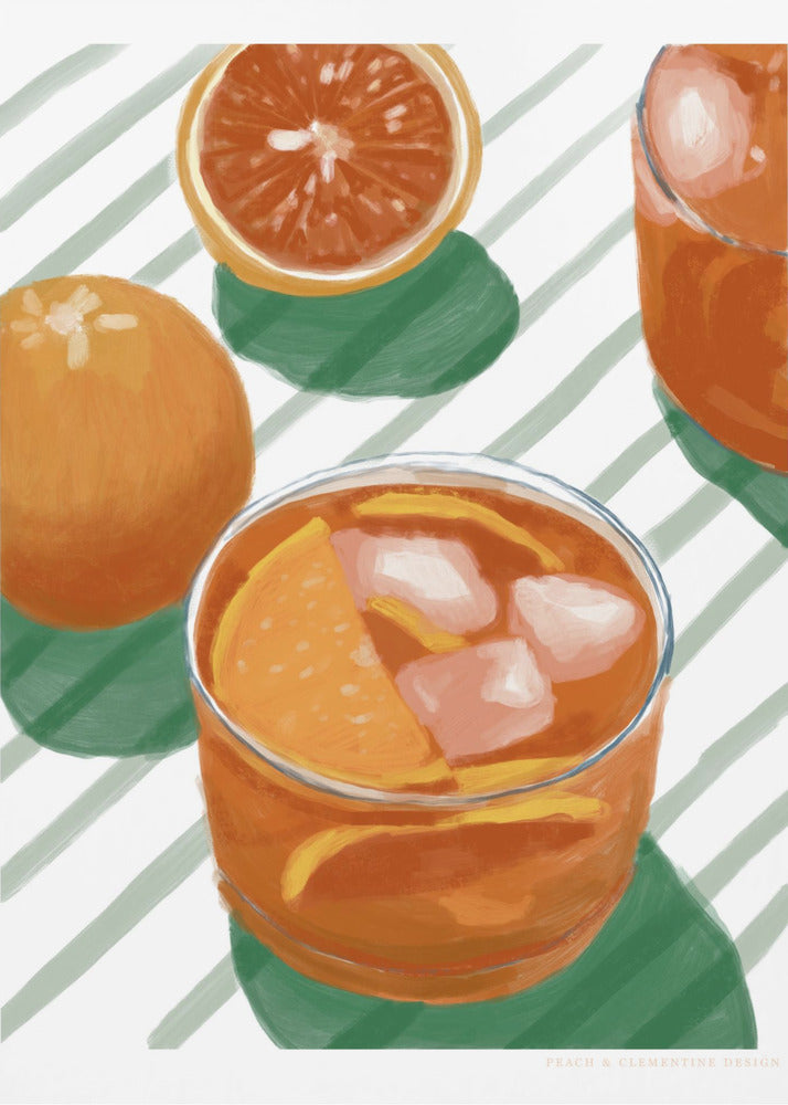 Pandc Cocktailandstripes Copy 2 | Poster