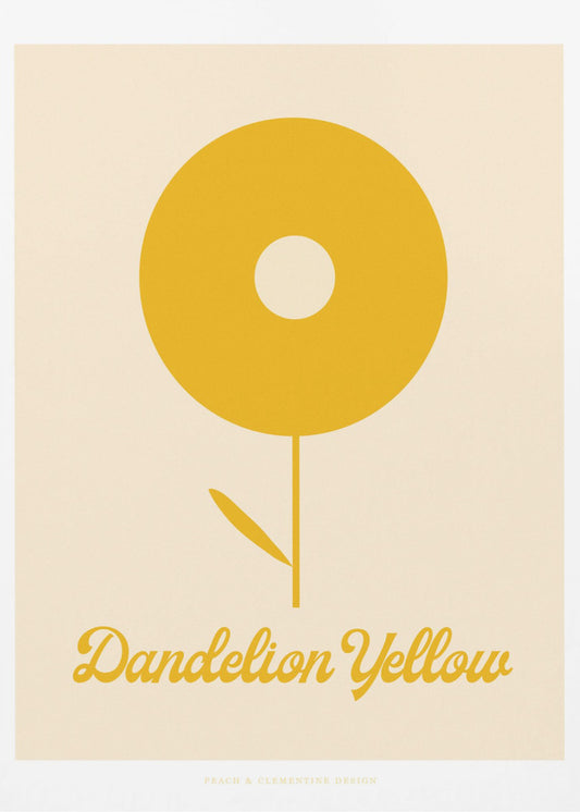 Pandc Dandelionyellow Copy | Poster