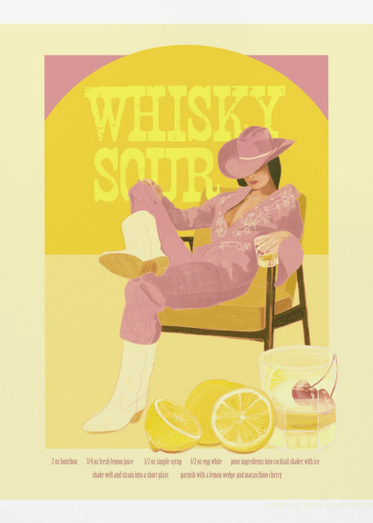 Jlr Whiskysour Pink Copy | Poster