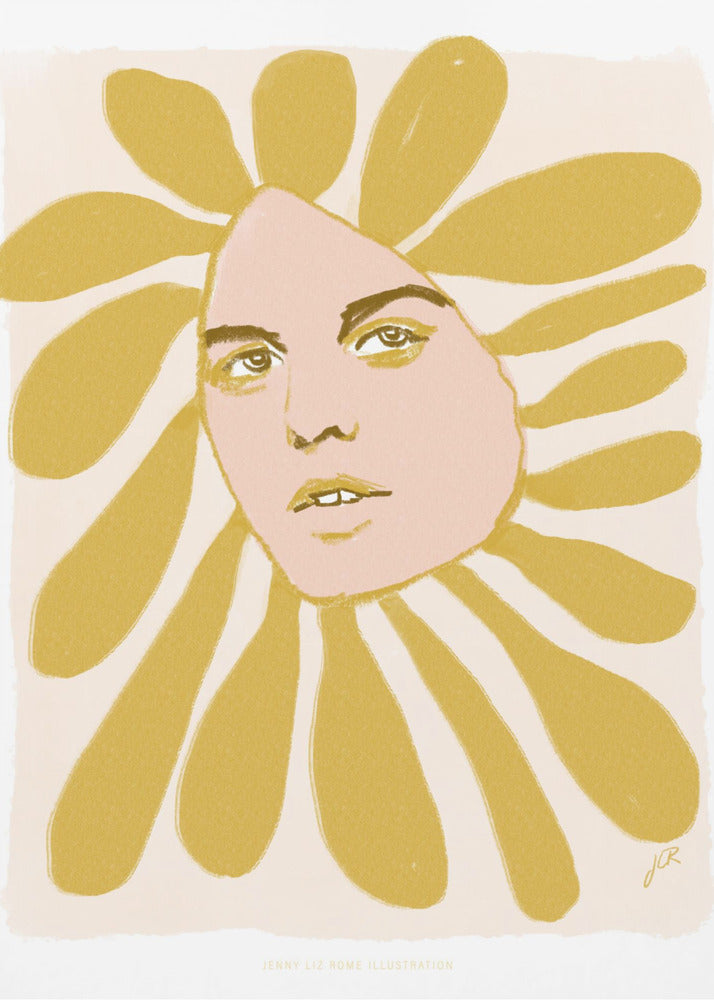 Jlr Flowerhead1 Copy 2 | Canvas