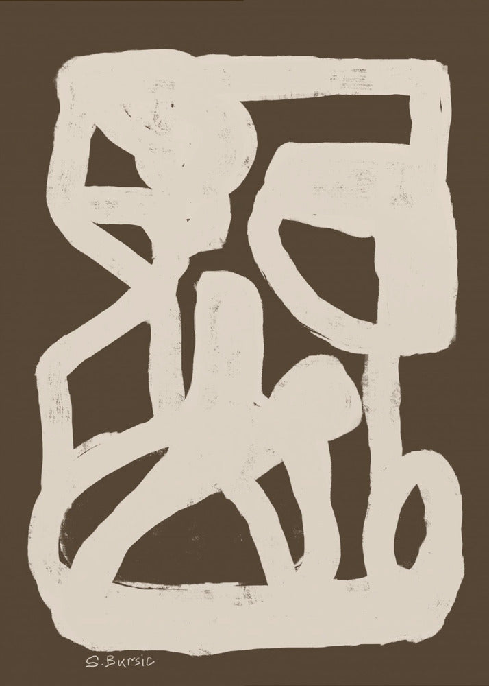 Brown abstract | Poster