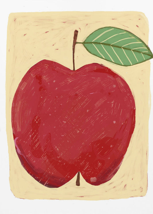 Big red apple | Poster