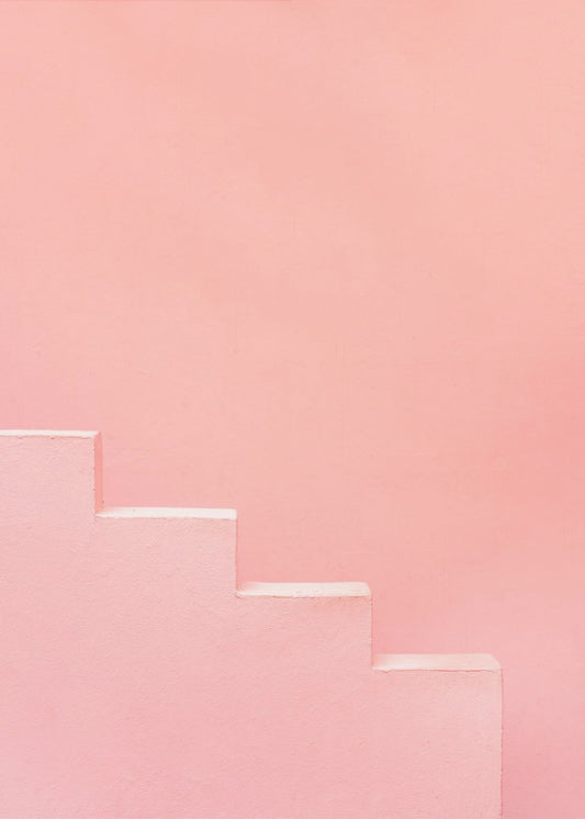 Muralla Roja in Pink II | Canvas