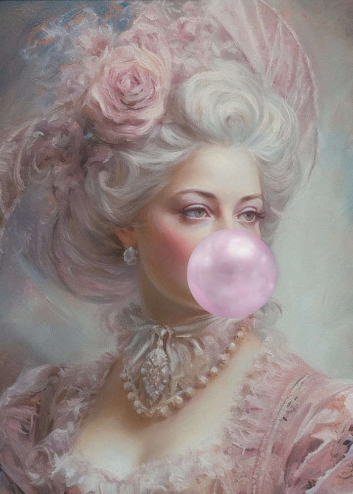 Pastel Marie Antoinette Bubble-Gum | Canvas