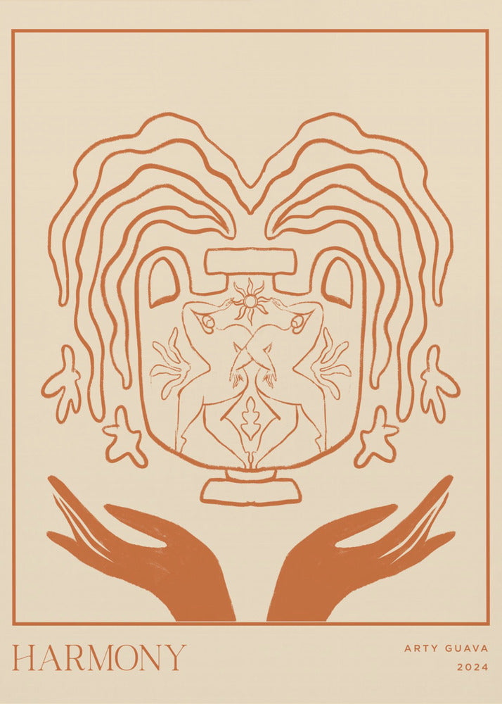 Vessel Collection : Harmony (LineArt) | Poster