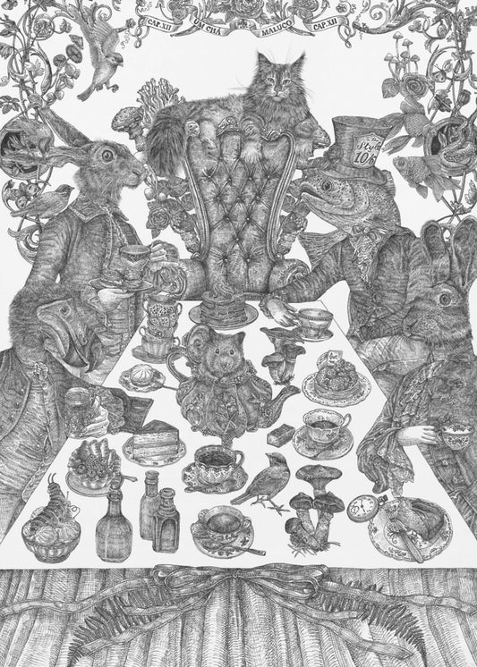 Mad Tea Party | Canvas