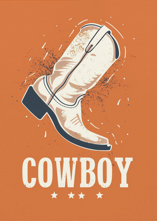 Cowboy Boots Vintage | Canvas