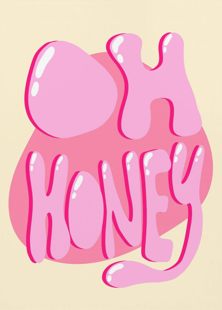 Sweet Bubble Letters | Canvas