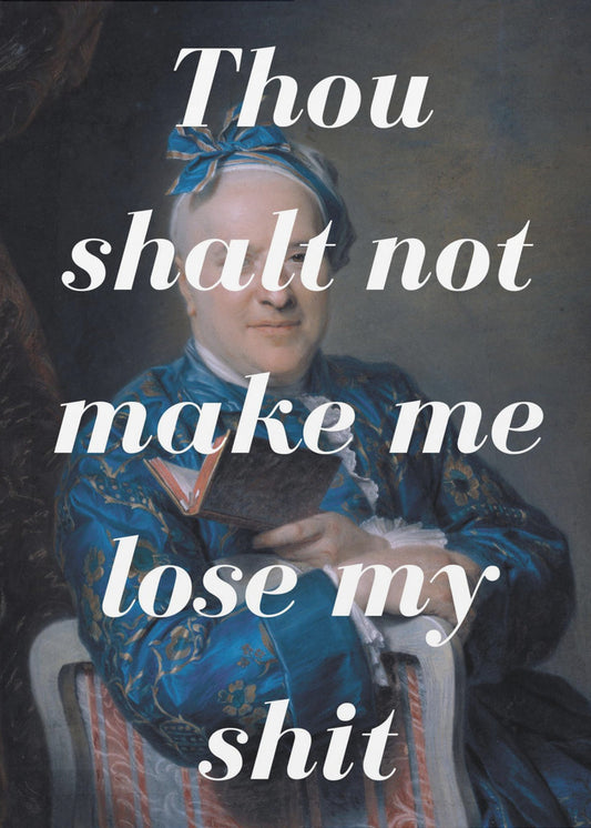 Regal Retort | Canvas