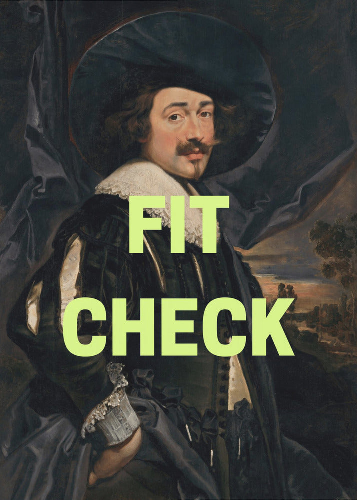 Stylish Mustache Noble | Canvas