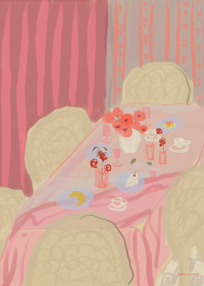 Rosé Table | Poster