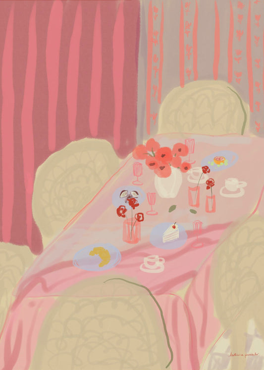 Rosé Table | Poster