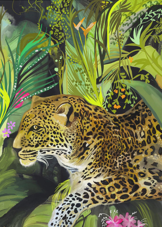 Leopard King | Poster