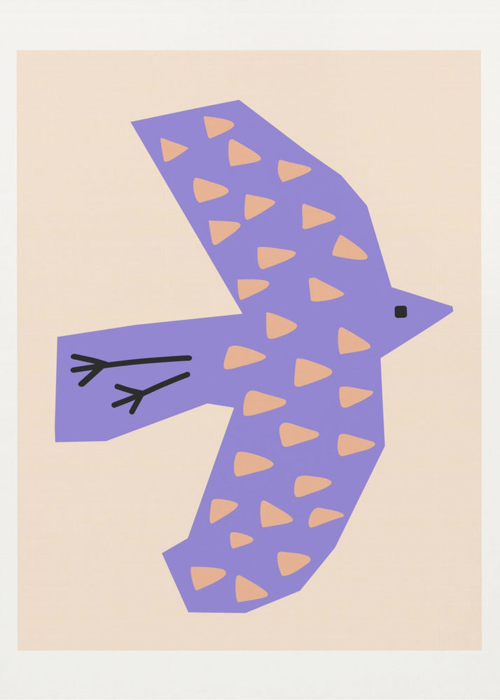 Bird Lilac | Canvas