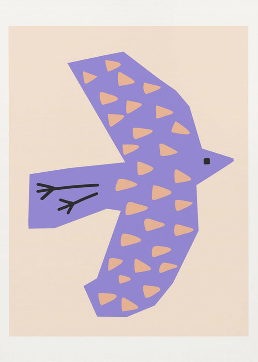 Bird Lilac | Canvas