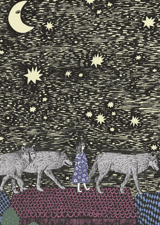 Girl With Wolves | Poster