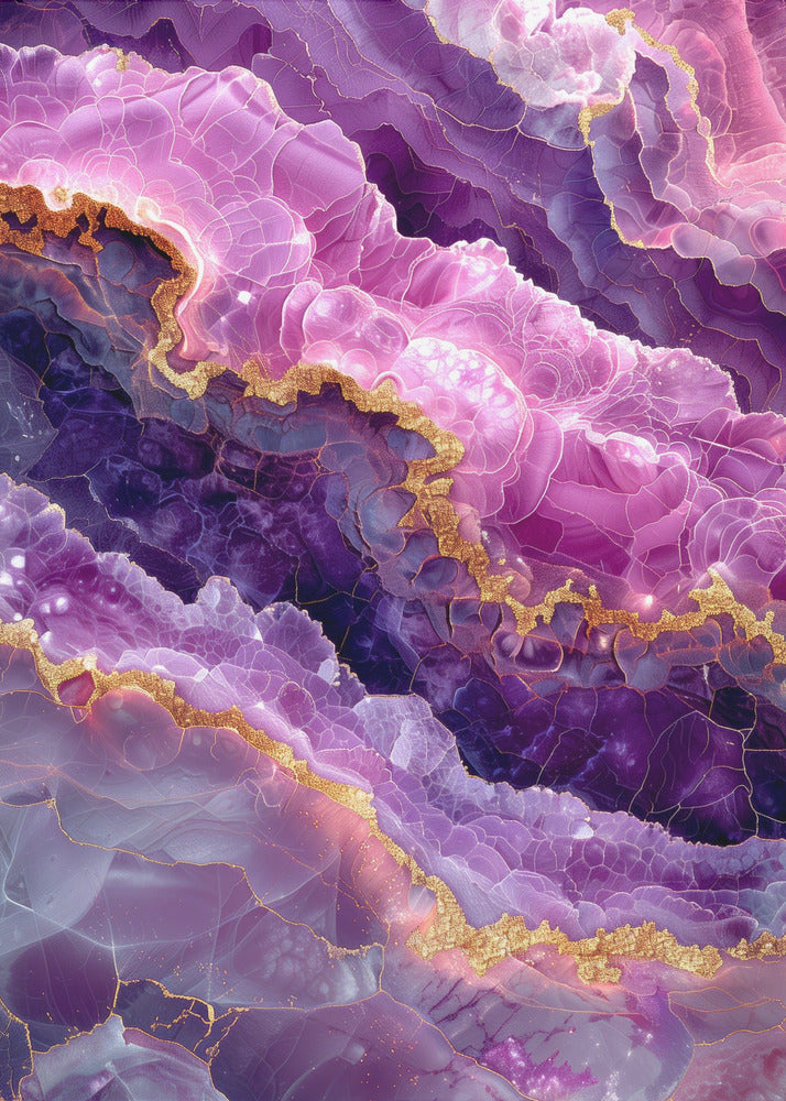 Amethyst Magical Ladscape Graphic (74) | Canvas