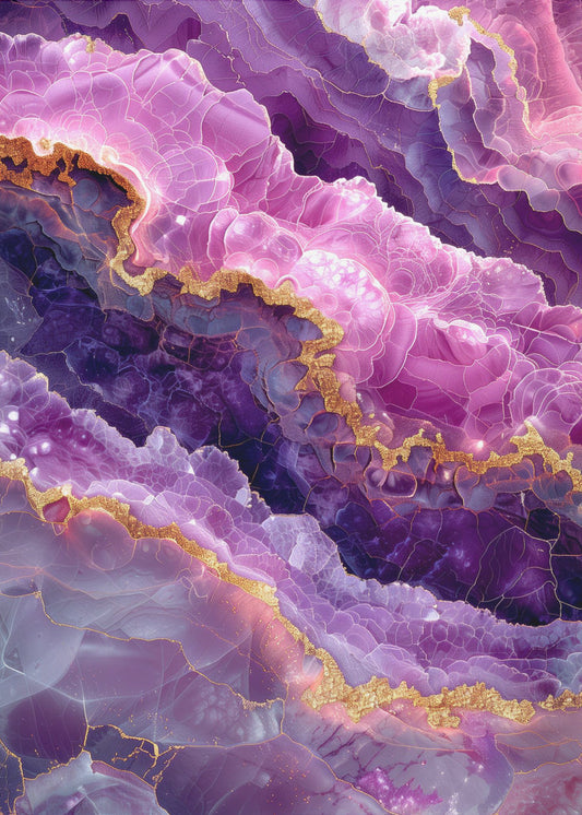 Amethyst Magical Ladscape Graphic (74) | Canvas